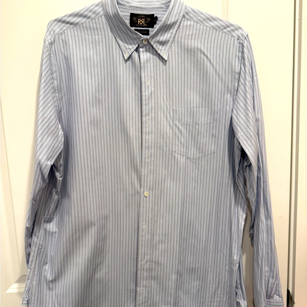 RRL Ralph Lauren Vintage Striped Men's Shirt